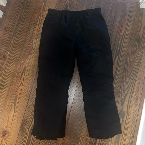 Slalom Black Ski/Snowboard Pants - Picture 2 of 4
